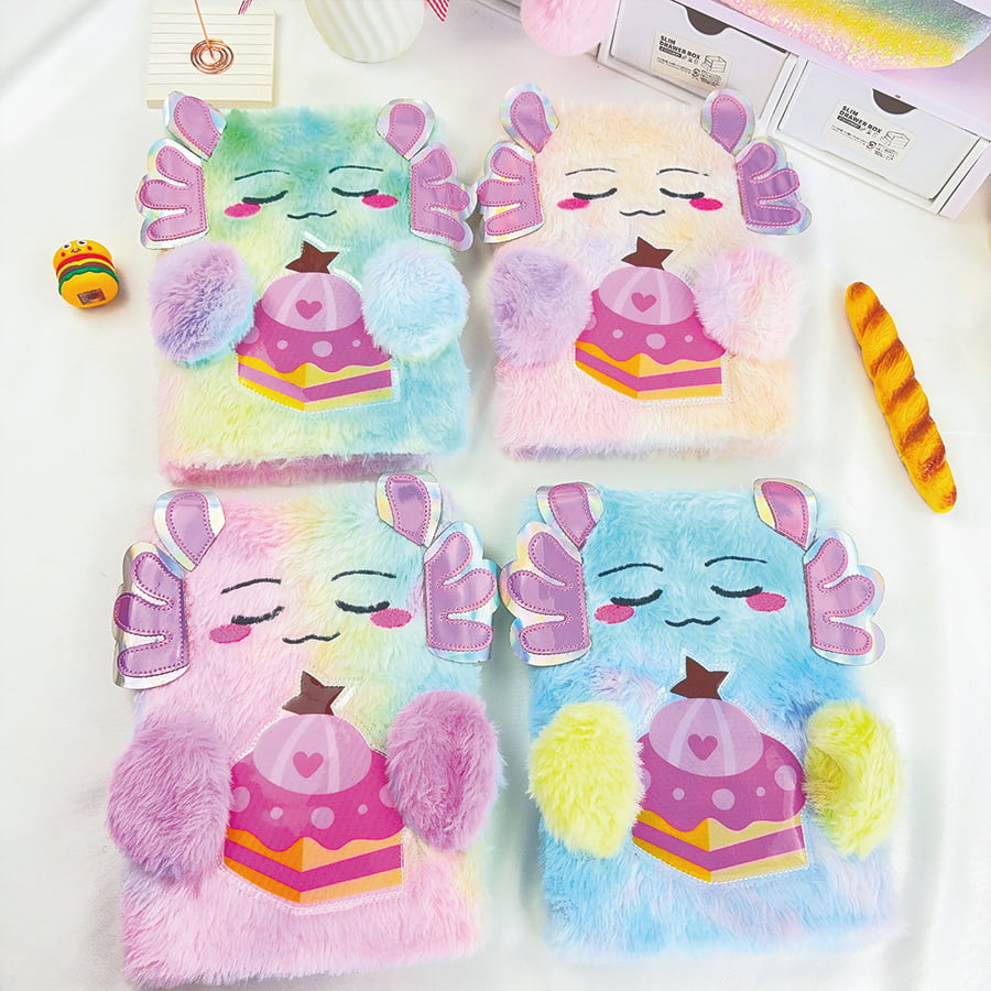 A5 प्यारा राक्षस डायरी आलीशान नोटबुक A5 प्यारा राक्षस डायरी आलीशान नोटबुक