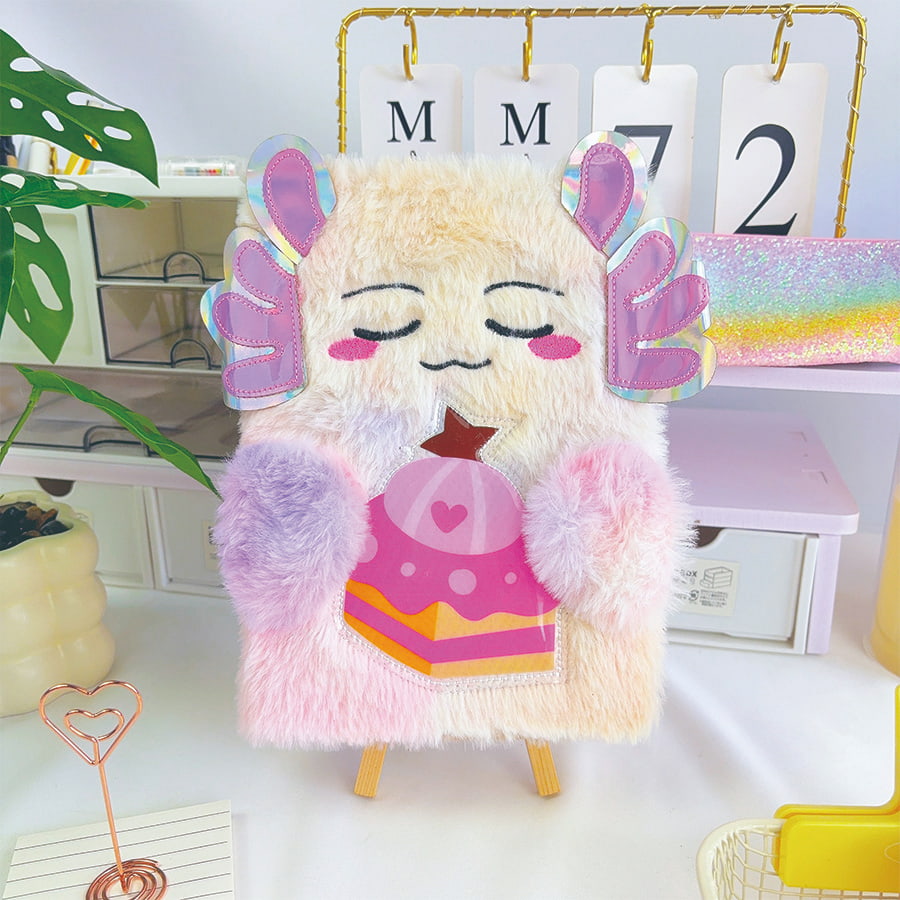 A5 प्यारा राक्षस डायरी आलीशान नोटबुक